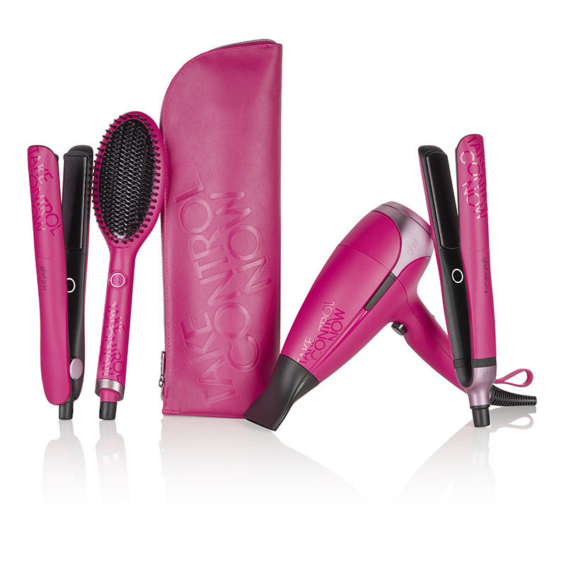 GHD  Glide collection Pink Take Control Now Brosse Lissante Pink